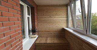 Отделка, остекление, утепление балконов в Усть-Лабинске от 205 руб. м/2.