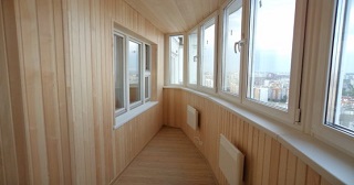 Отделка, остекление, утепление балконов в Усть-Лабинске от 205 руб. м/2.